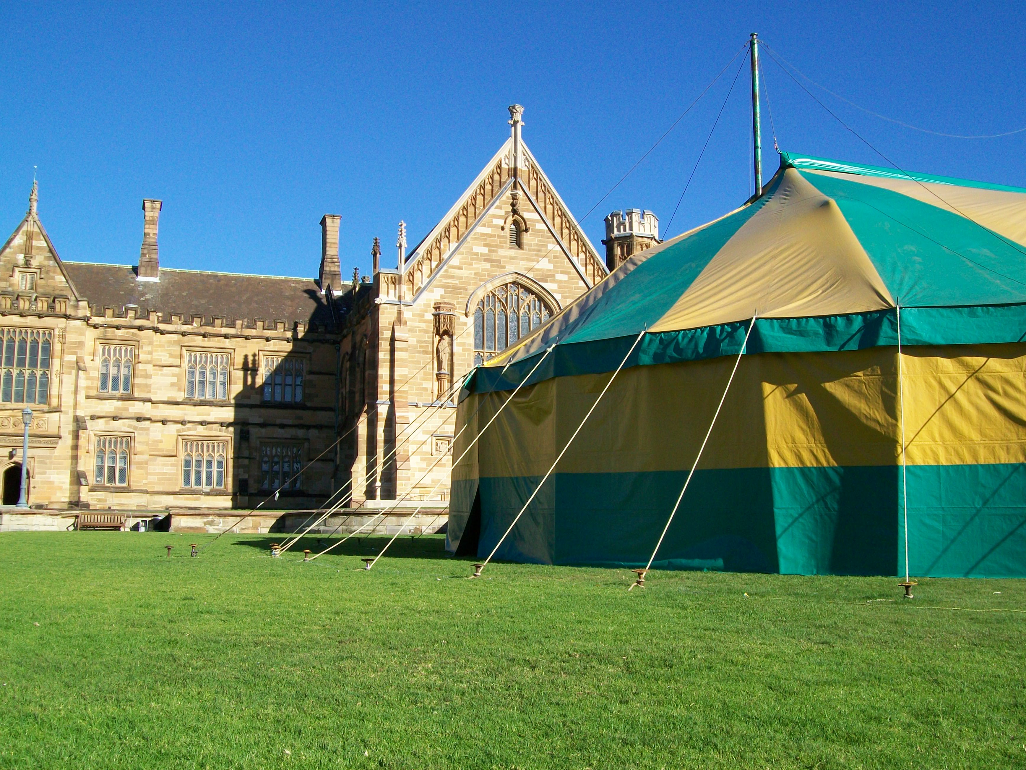 Big Top, Sydney University, USyd, Circus, Orpheus